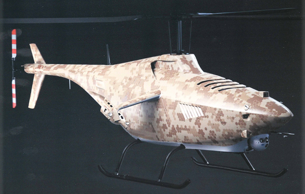 Russian Helicopters acaba de presentar en pblico su nuevo diseo de dron de concepto helicptero con capacidades avanzadas .  